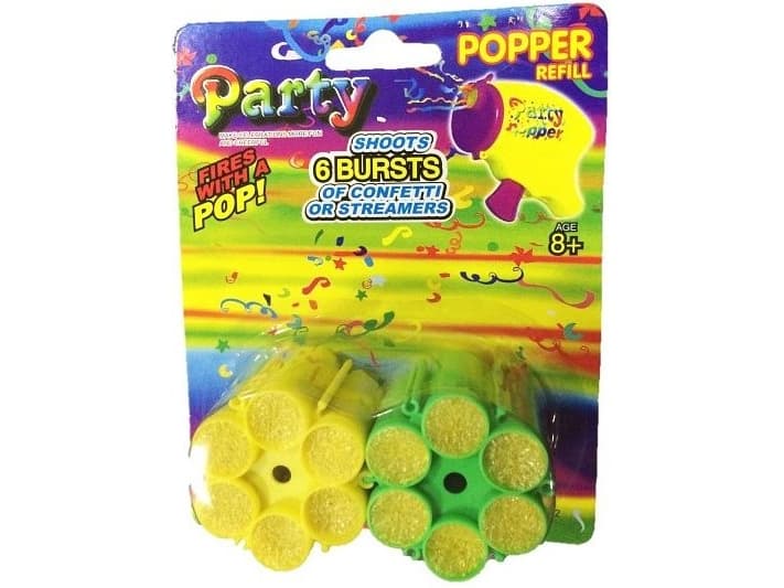 Formatex MINI POPPER 2 confetti magazines - (20ABR00002)