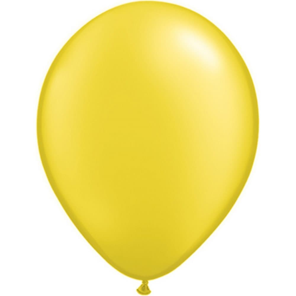 Qualatex 11 Inch Round Plain Latex Balloons (100 Pack)