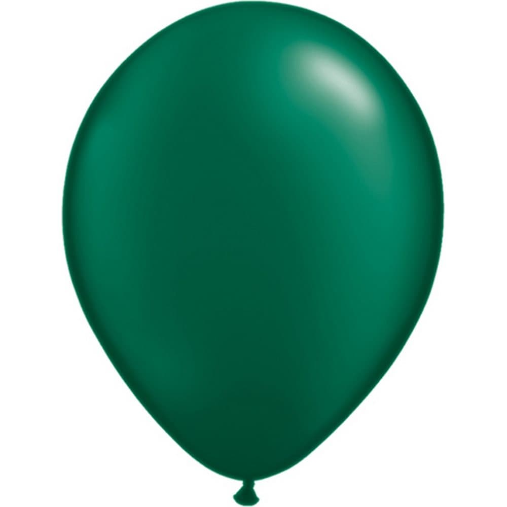 Qualatex 11 Inch Round Plain Latex Balloons (100 Pack)