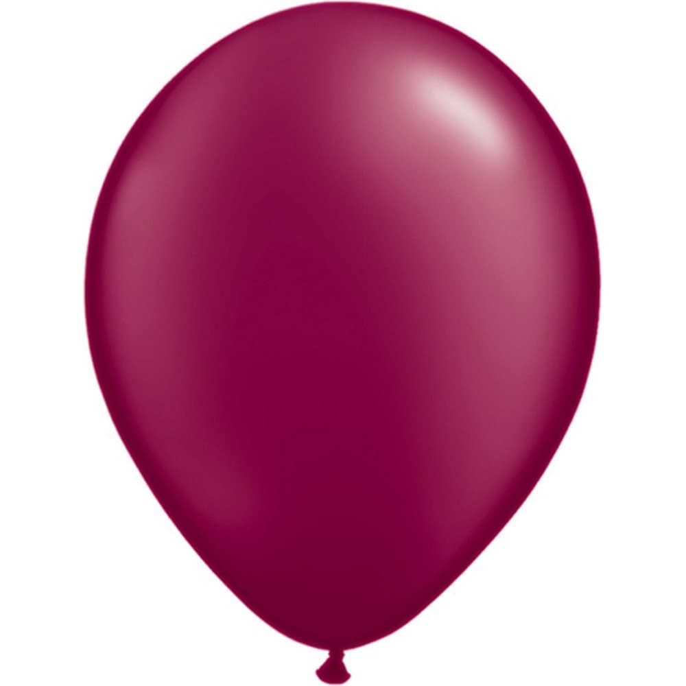Qualatex 11 Inch Round Plain Latex Balloons (100 Pack)