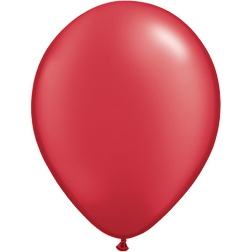 Qualatex 11 Inch Round Plain Latex Balloons (100 Pack)