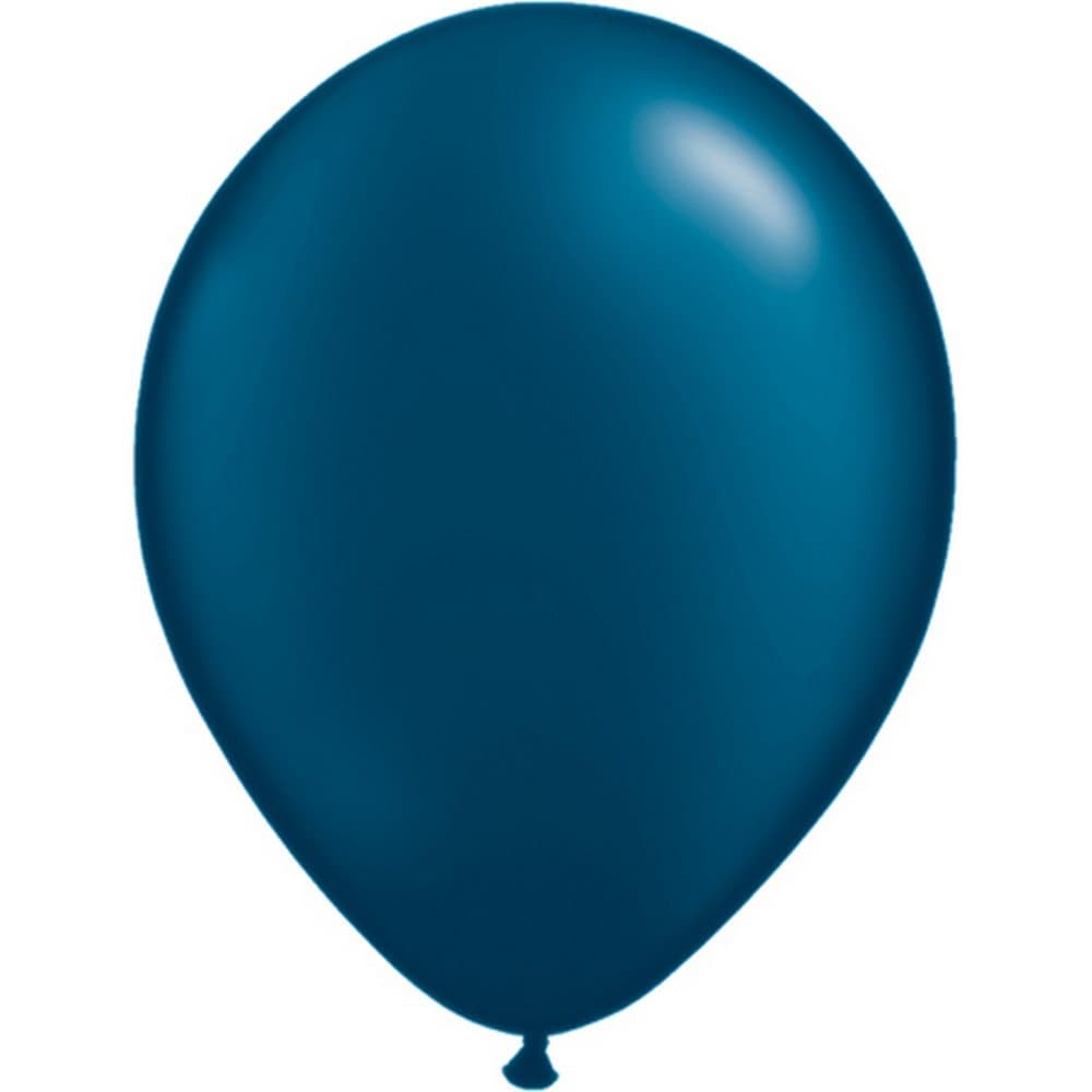Qualatex 11 Inch Round Plain Latex Balloons (100 Pack)