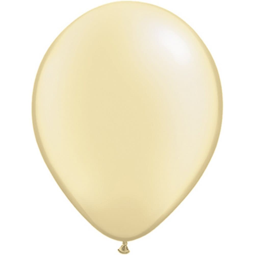 Qualatex 11 Inch Round Plain Latex Balloons (100 Pack)