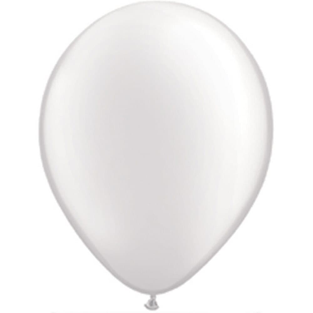 Qualatex 11 Inch Round Plain Latex Balloons (100 Pack)