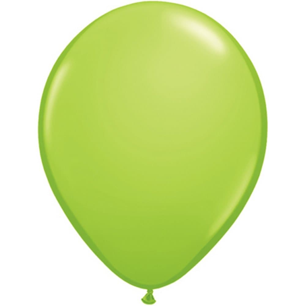 Qualatex 11 Inch Round Plain Latex Balloons (100 Pack)
