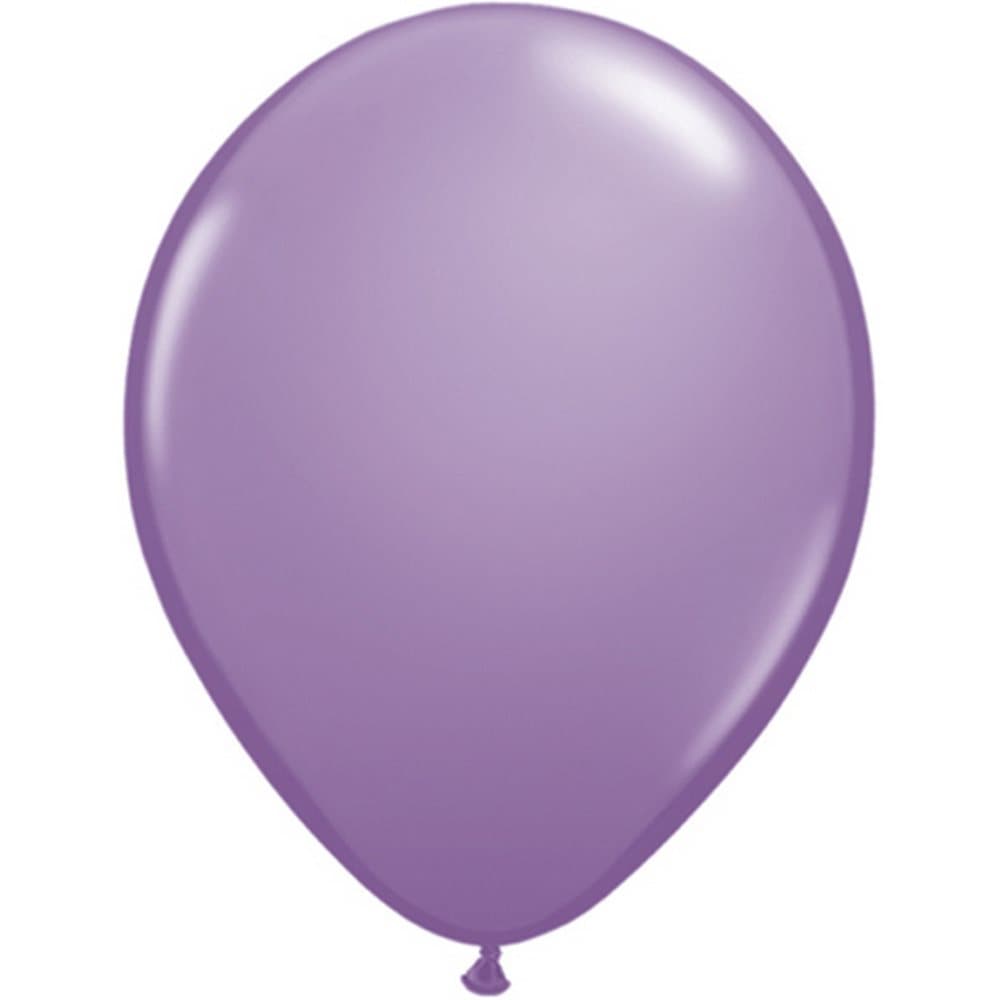 Qualatex 11 Inch Round Plain Latex Balloons (100 Pack)
