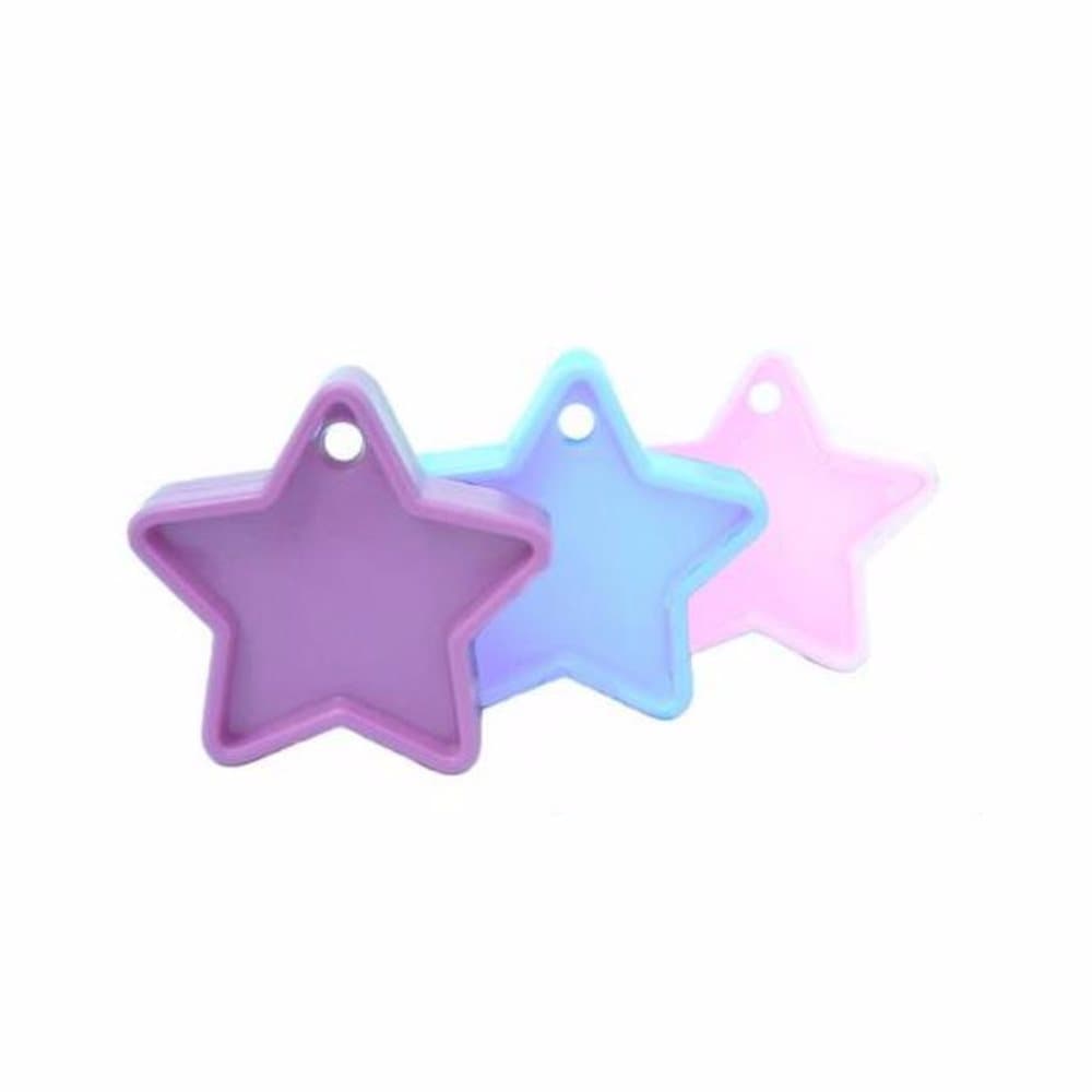 Sear Plastic Star Shaped Balloon Weights (Pack Of 25)