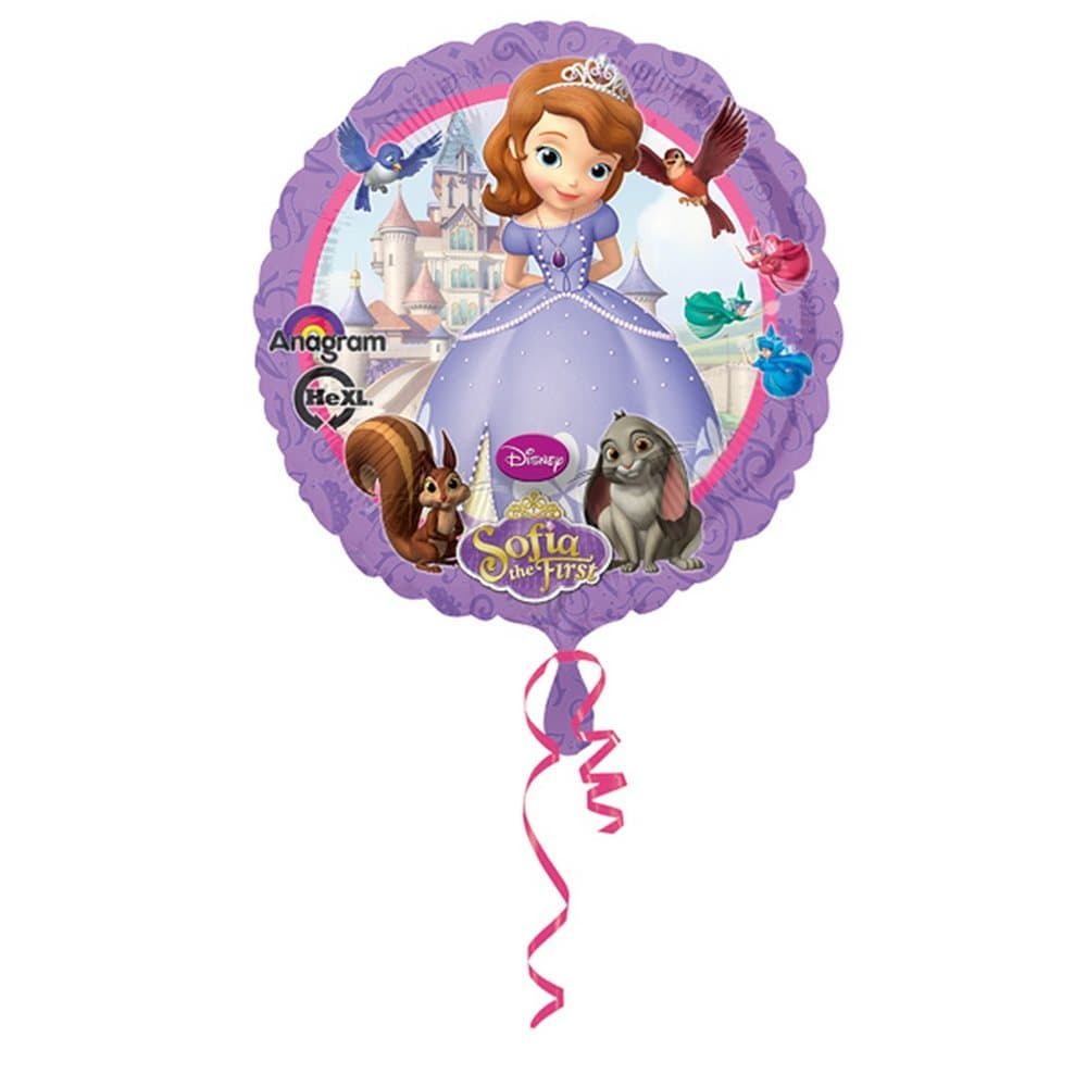 Amscan 18 Inch Disney Sofia The First Circular Foil Balloon