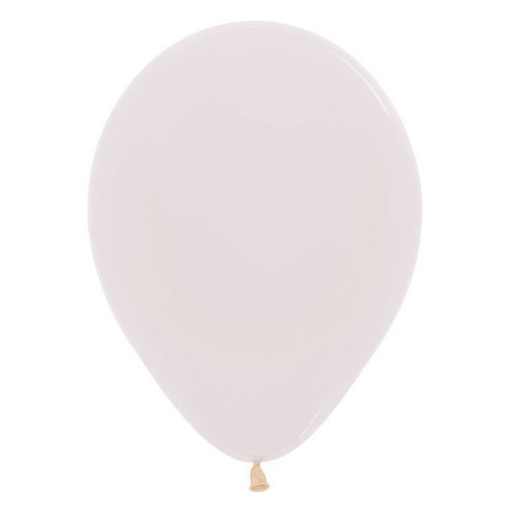 Amscan Sempertex Crystal Solid Clear Latex Balloons (Pack of 12)