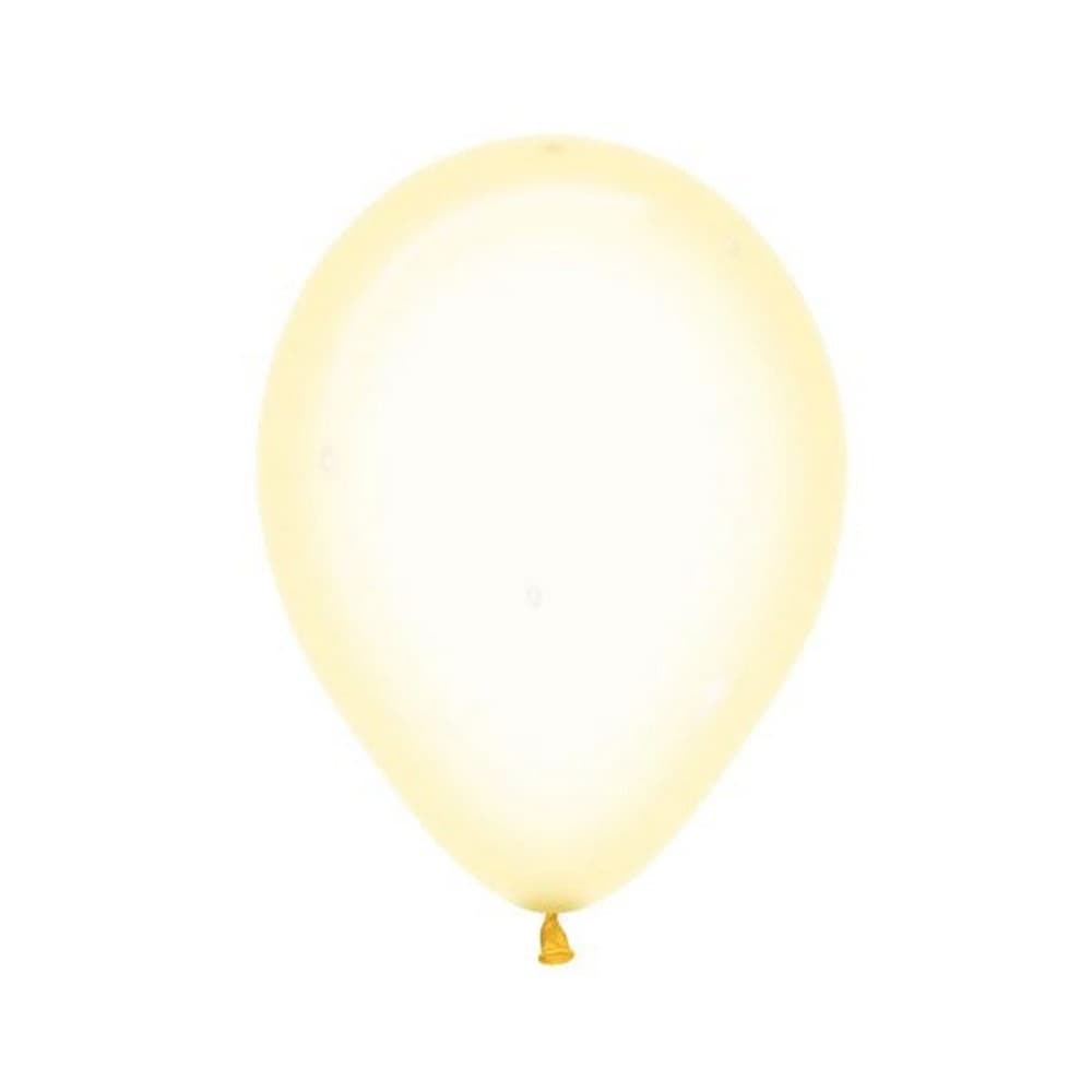 Amscan Sempertex Crystal Pastel Latex Balloons (Pack Of 100)
