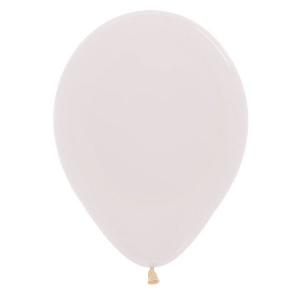 Amscan Sempertex Crystal Solid Clear Latex Balloons (Pack of 50)