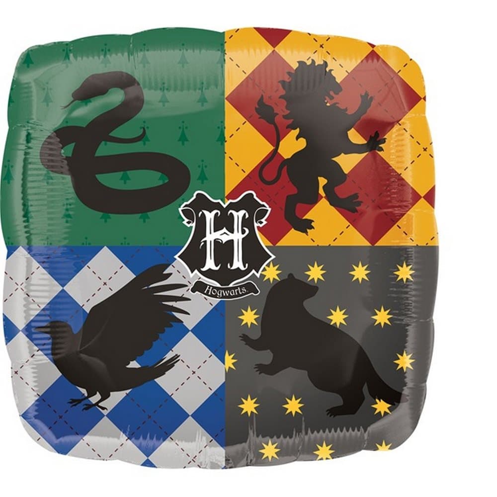 Anagram 18in Harry Potter Houses Square Foil Balloon