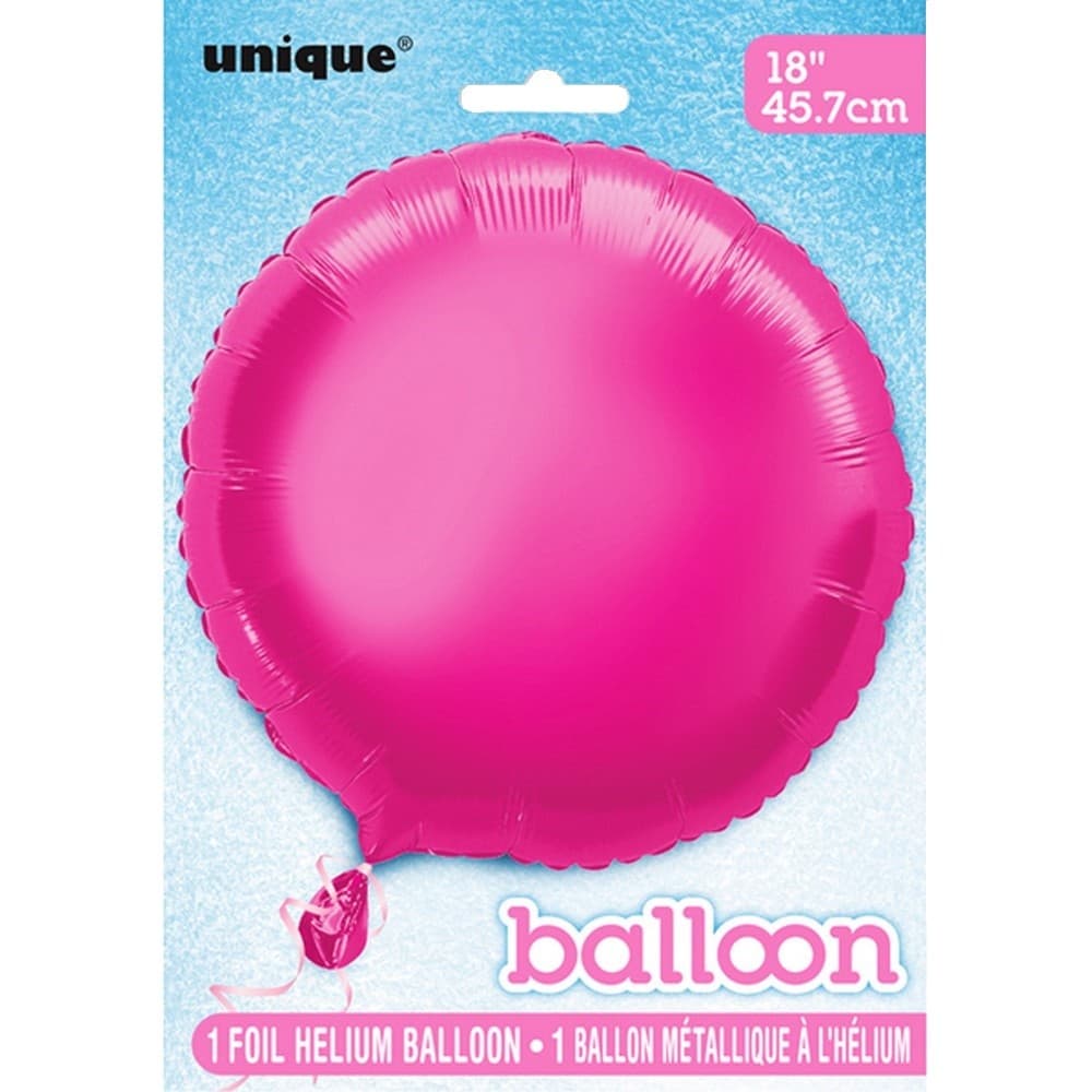 Unique Party Round Foil Balloon (Pack Of 5)