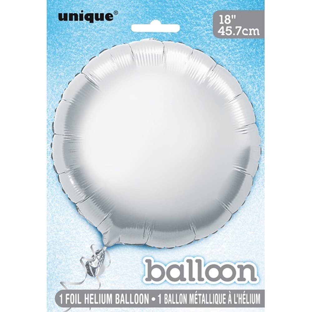 Unique Party Round Foil Balloon (Pack Of 5)