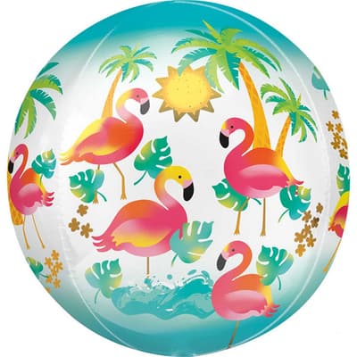 Anagram Lets Flamingle Supershape Orbz Balloon