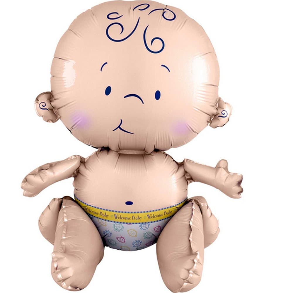 Anagram Supershape Sitting Baby Multi Foil Balloon