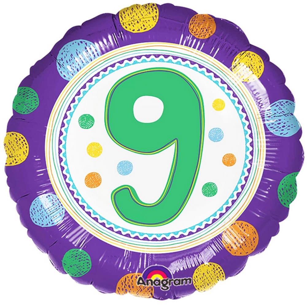 Anagram 18 Inch SpotOn Age Circle Foil Balloon