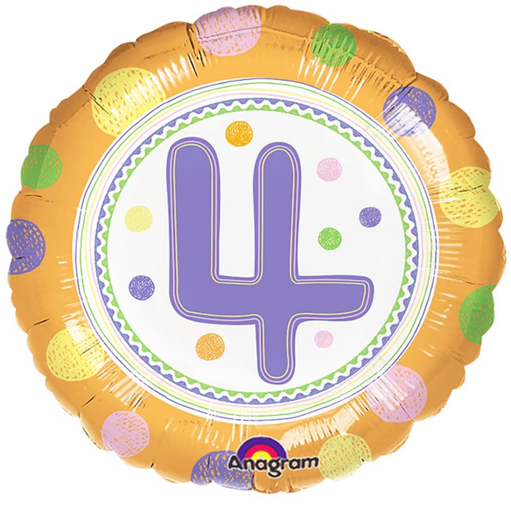 Anagram 18 Inch SpotOn Age Circle Foil Balloon