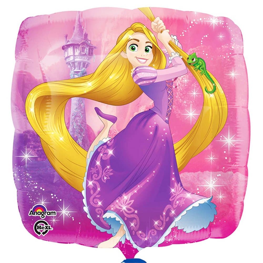 Anagram 18 Inch Rapunzel Square Foil Balloon