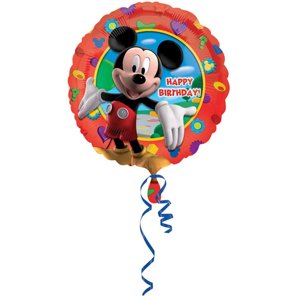 Amscan 18 Inch Disney Mickey Mouse Clubhouse Circular Foil Balloon