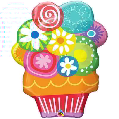 Qulatex Floral/Flower Supershape Foil Balloon