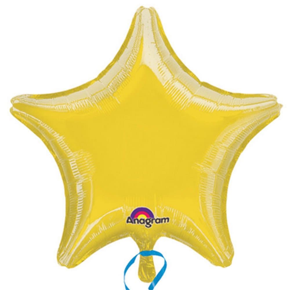 Anagram 19in Star Foil Balloon (Pack Of 10)
