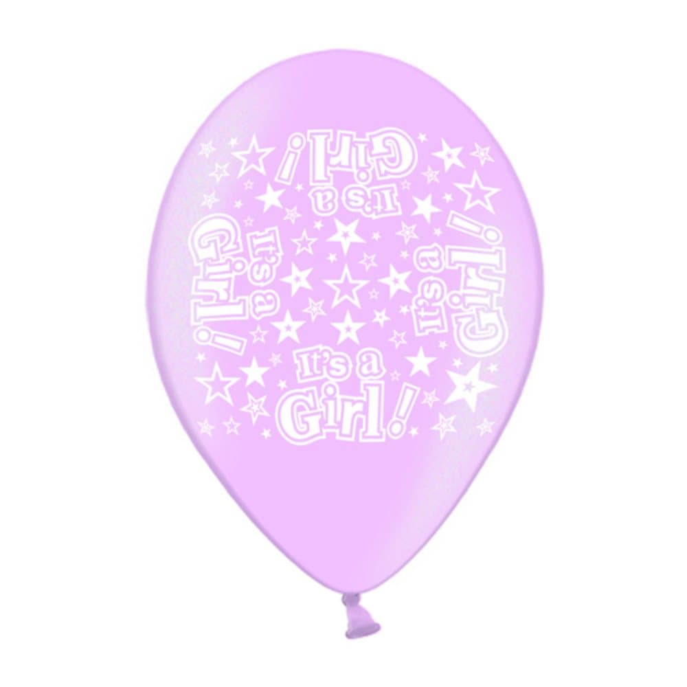 Simon Elvin It´s A Girl Latex Balloons (Pack Of 10)
