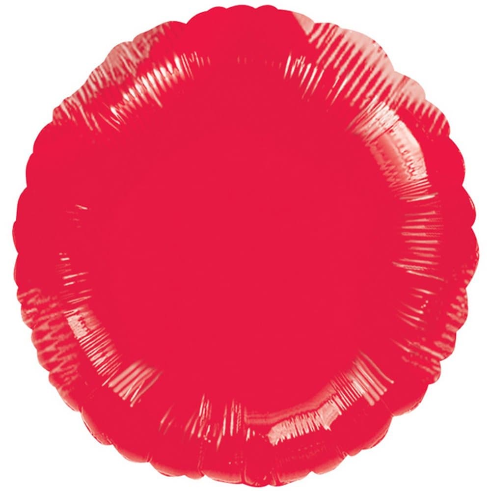 Amscan 18 Inch Plain Circular Foil Balloon