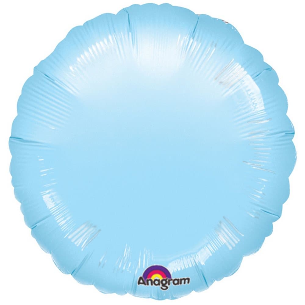 Amscan 18 Inch Plain Circular Foil Balloon