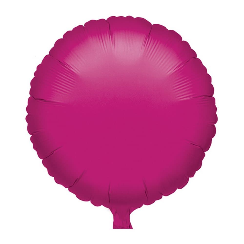 Amscan 18 Inch Plain Circular Foil Balloon