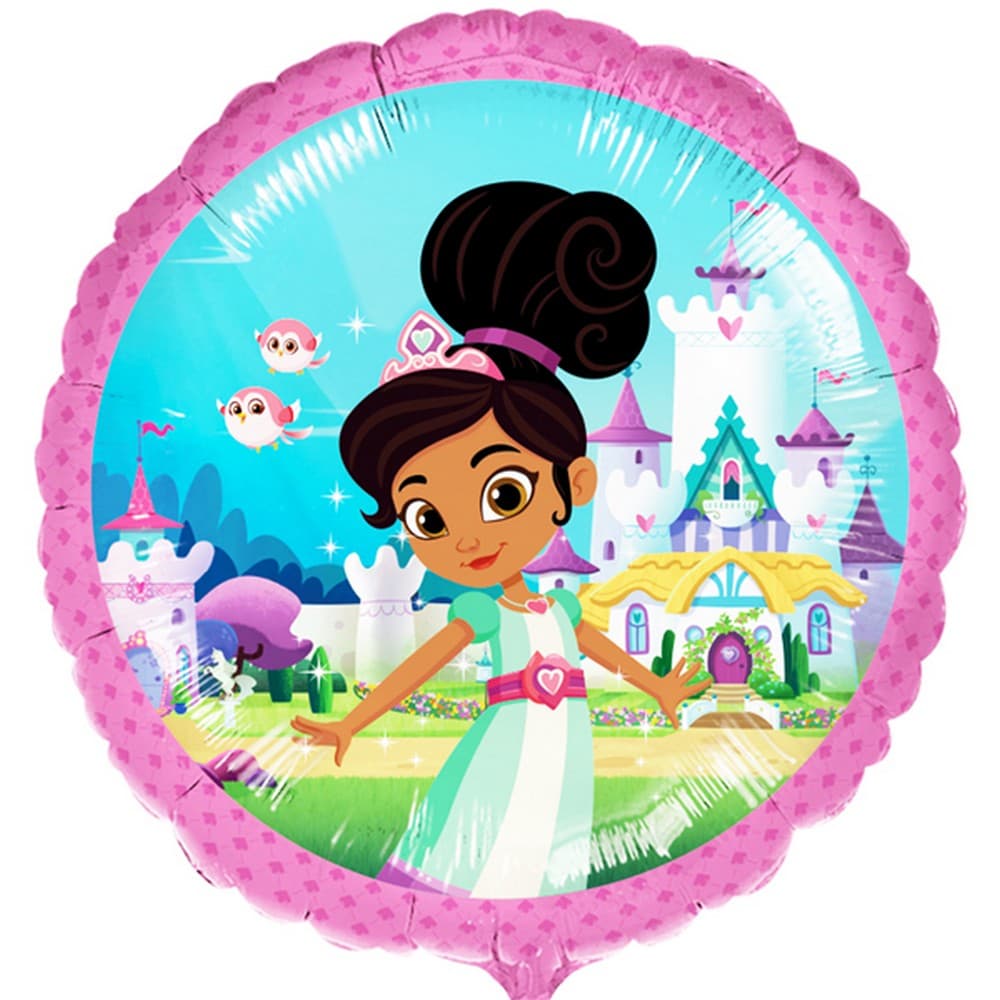 Nella The Princess Knight Circle Foil Balloon