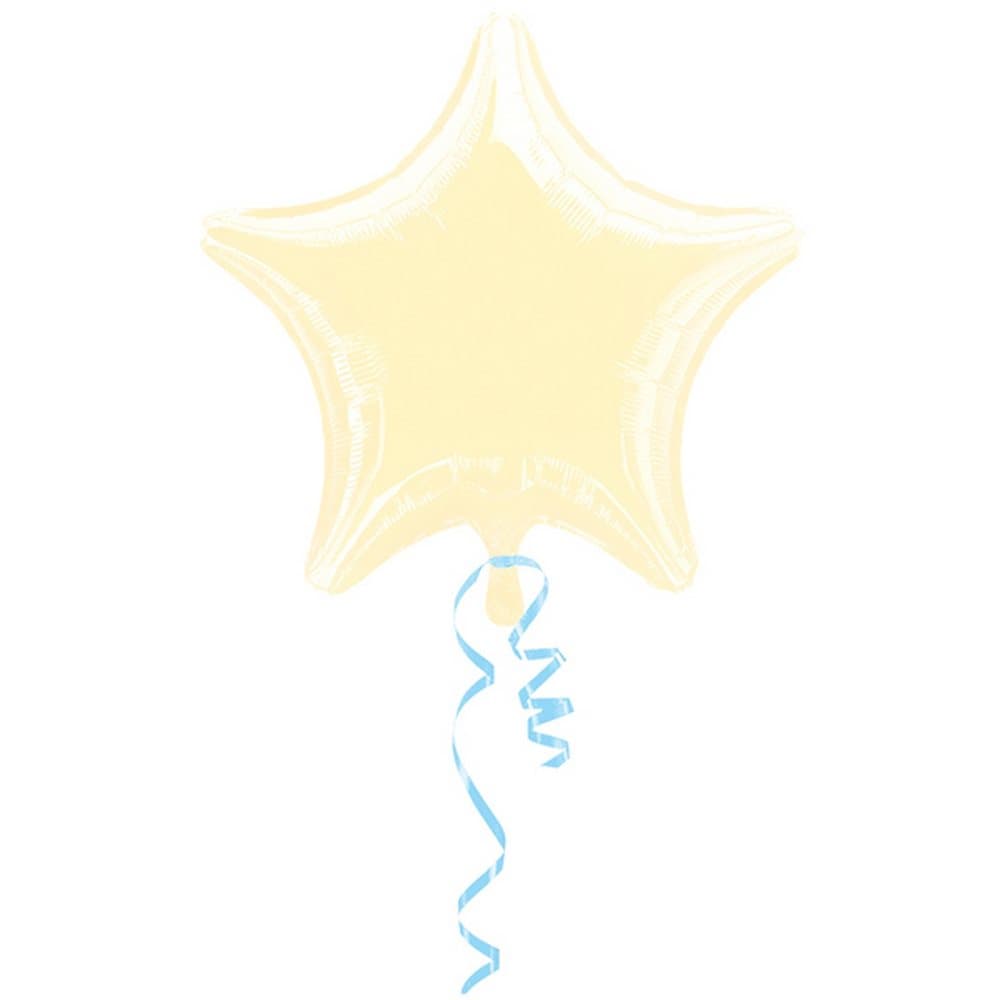 Amscan 18 Inch Plain Star Shaped Foil Balloon