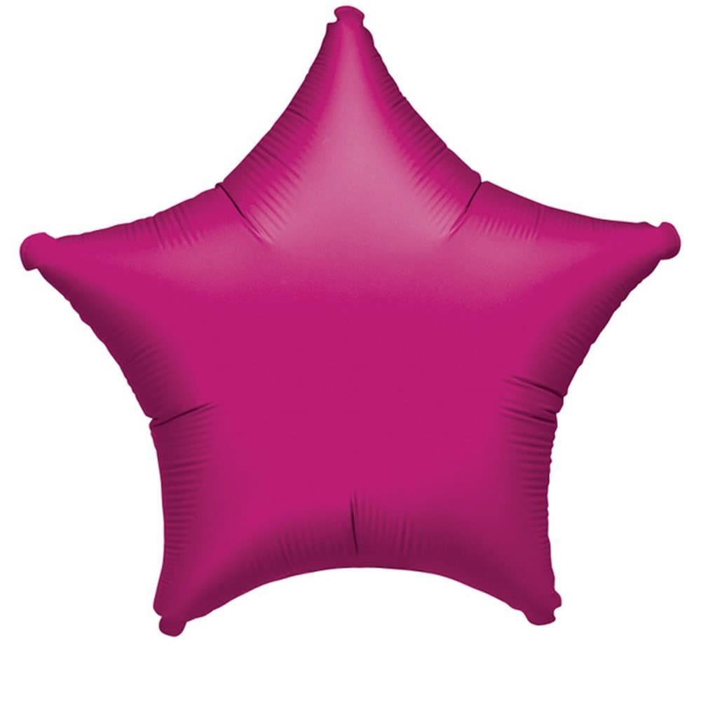 Amscan 18 Inch Plain Star Shaped Foil Balloon