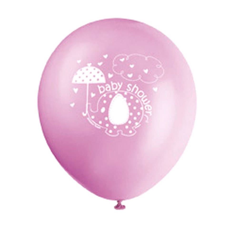 Unique Party 12 Inch Umbrellaphants Baby Shower Balloons