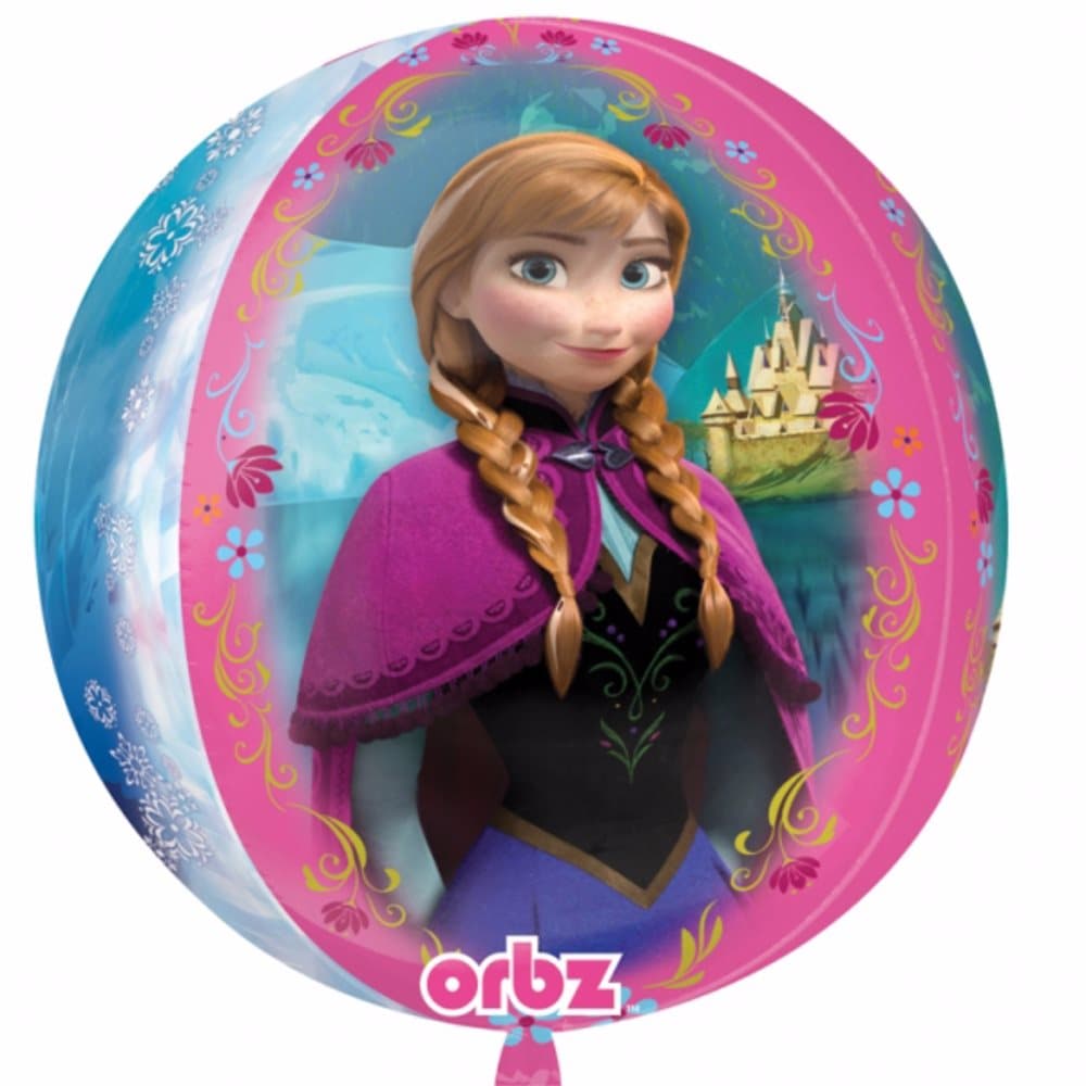 Anagram Disney Frozen Character Design Supershape Orbz Balloon