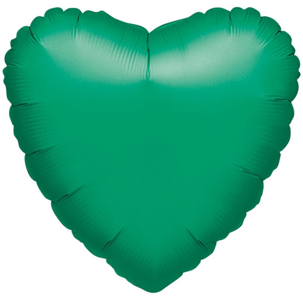 Amscan 18 Inch Plain Heart Shaped Foil Balloon