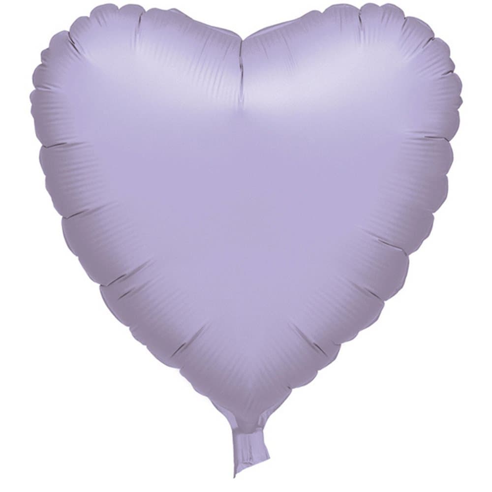 Amscan 18 Inch Plain Heart Shaped Foil Balloon