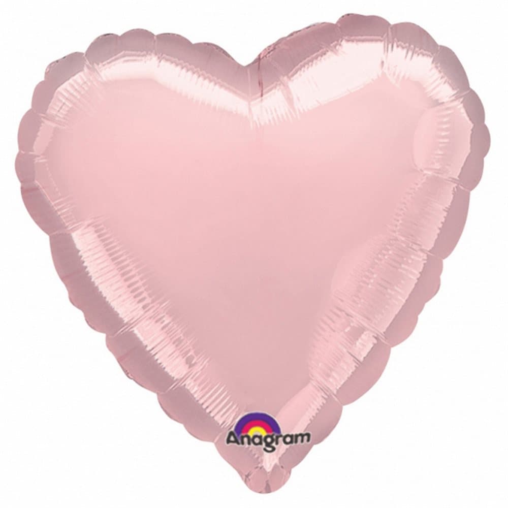 Amscan 18 Inch Plain Heart Shaped Foil Balloon