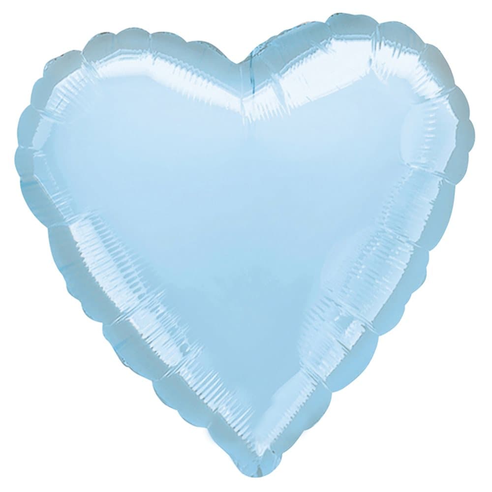 Amscan 18 Inch Plain Heart Shaped Foil Balloon