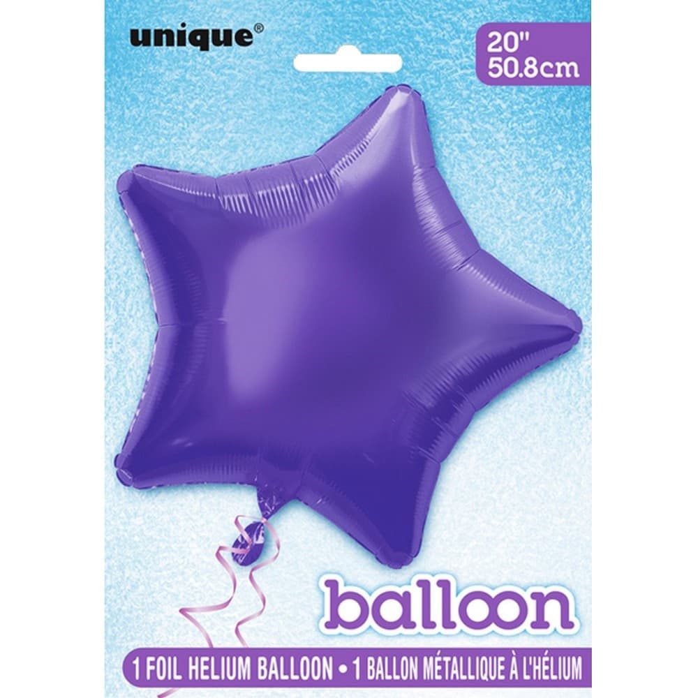 Unique Party Star Foil Balloon (Pack Of 5)