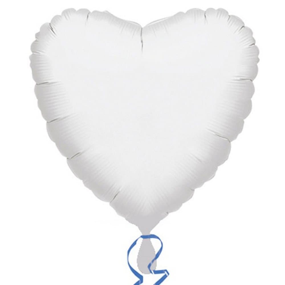 Anagram 18in Heart Foil Balloon (Pack Of 10)