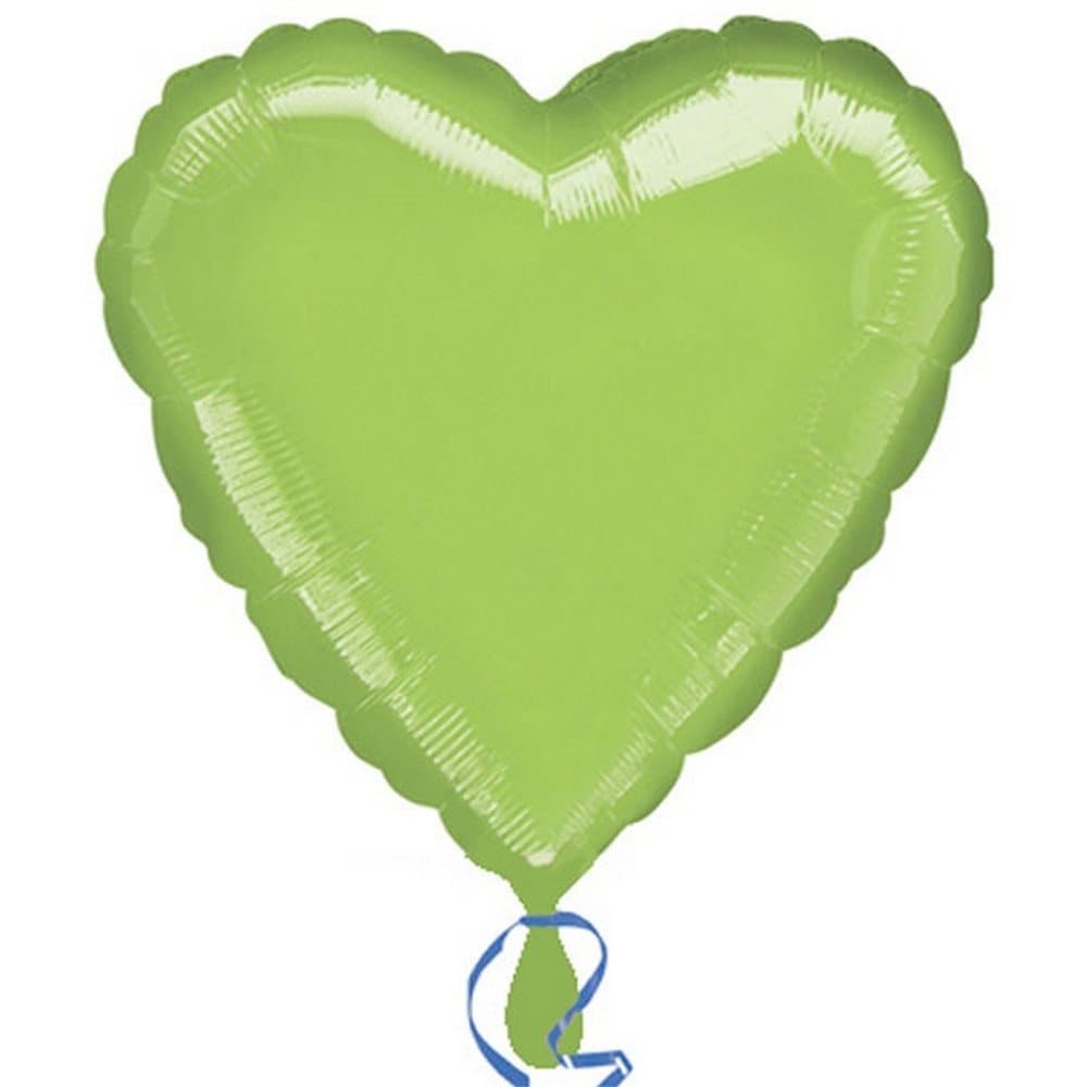 Anagram 18in Heart Foil Balloon (Pack Of 10)