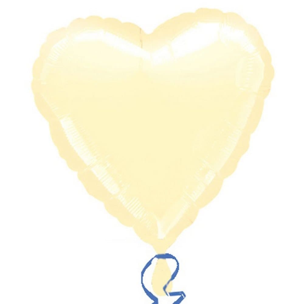 Anagram 18in Heart Foil Balloon (Pack Of 10)