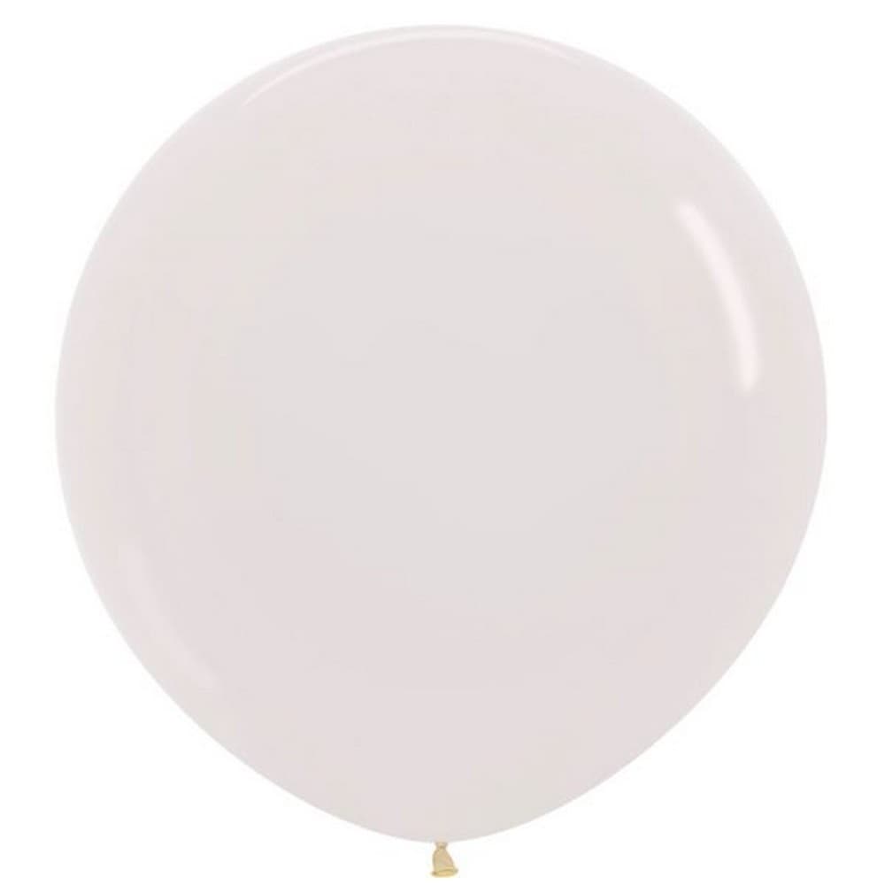 Amscan Sempertex Crystal Solid Clear Latex Balloons (Pack of 2)