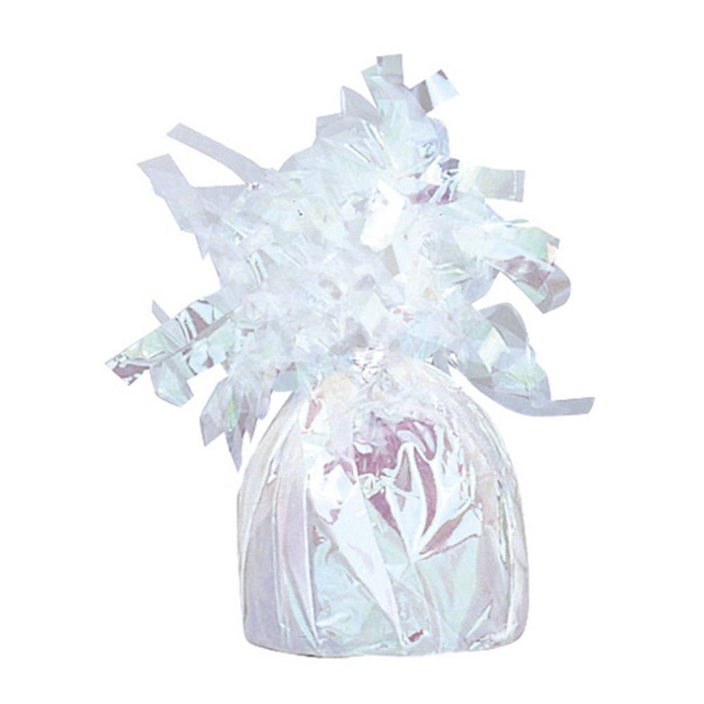 Unique Party Iridescent Foil Tassels Balloon Weight