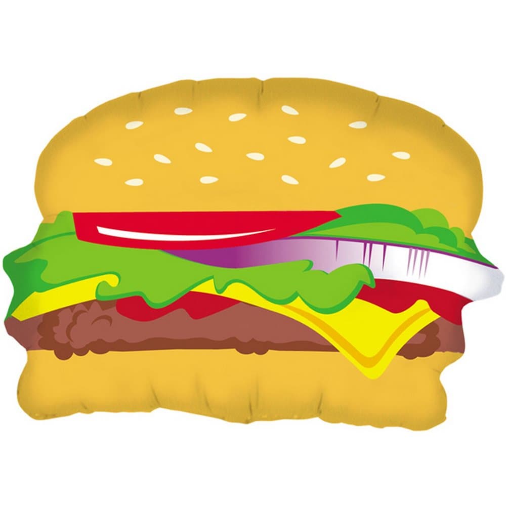 Oaktree Betallic 28 Inch Hamburger Balloon