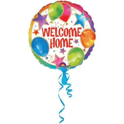 Amscan 18 Inch Welcome Home Celebrations Circular Foil Balloon