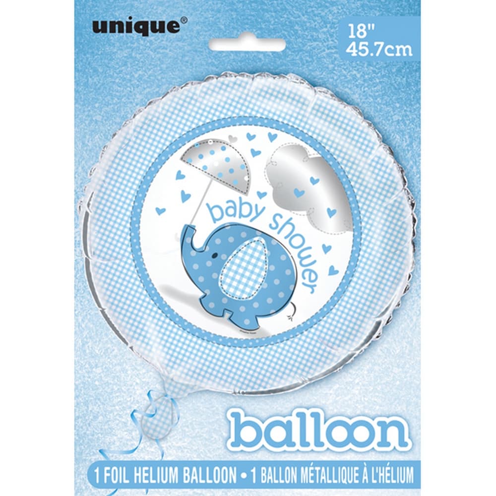 Unique Party Umbrellaphants Baby Shower 18in Foil Balloon