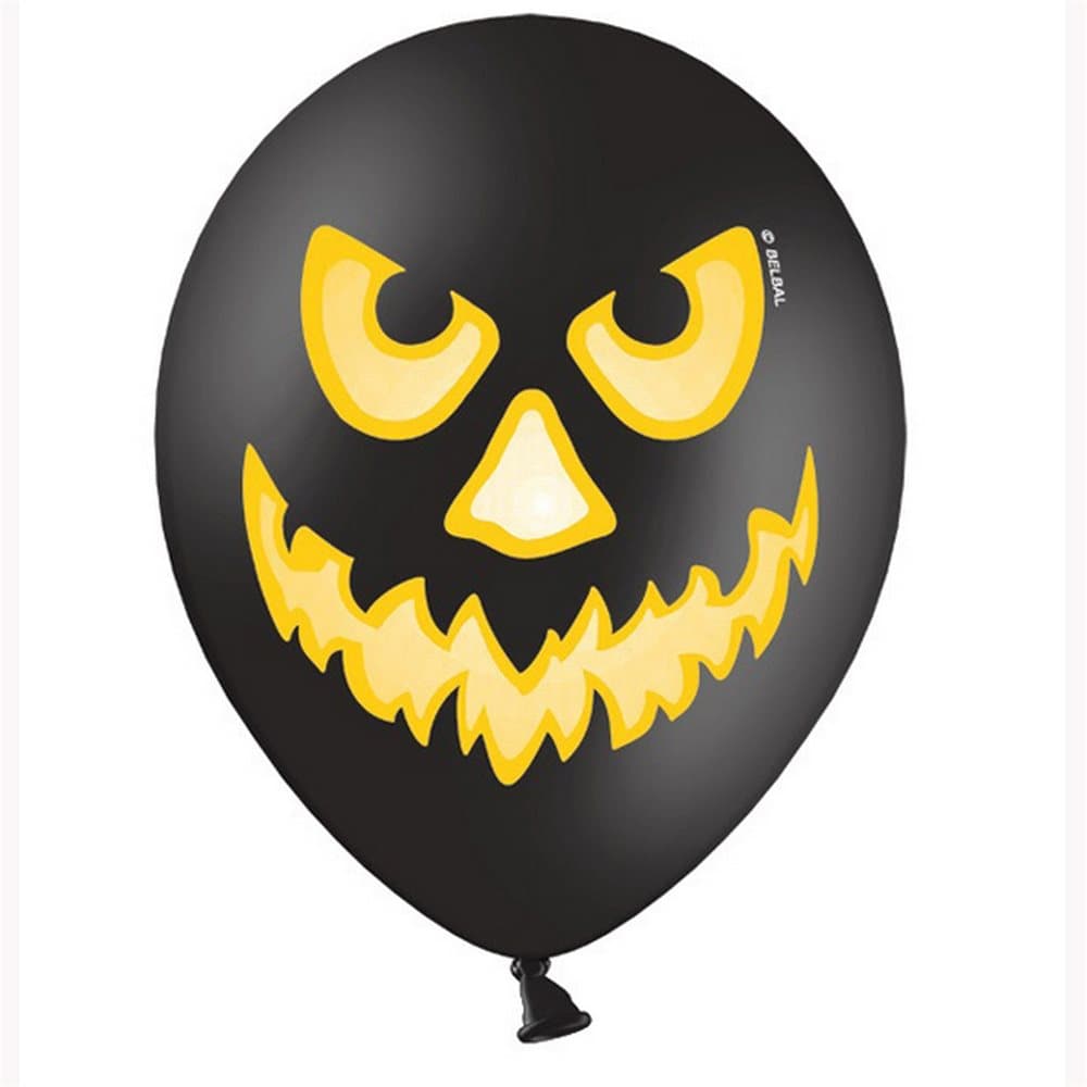 Belbal 12in Latex Skull Balloons (Pack of 50)