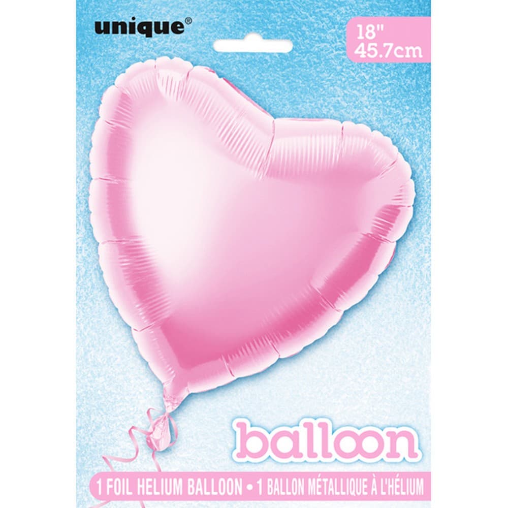 Unique Party Heart Foil Balloon (Pack Of 5)